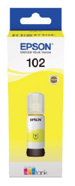 Navulinkt Epson 102 T03R4 geel afbeelding