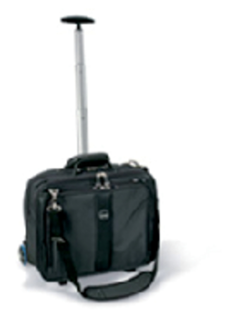 Laptoptas trolley Kensington contour 17" zwart afbeelding