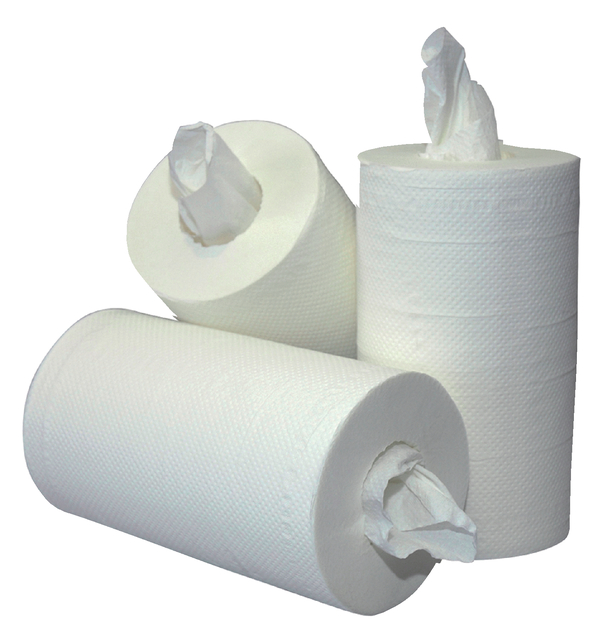 Poetspapier Cleaninq M1 1-laags 11x120m wit — Foto 2 van 2