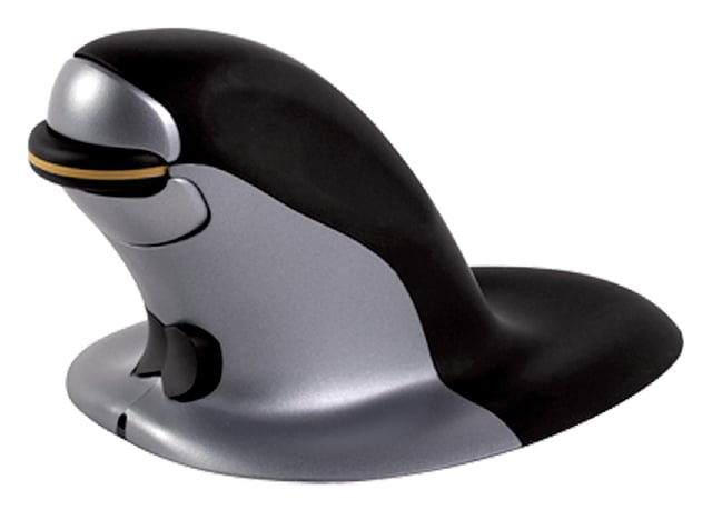 Ergonomische muis Fellowes Penguin draadloos large afbeelding