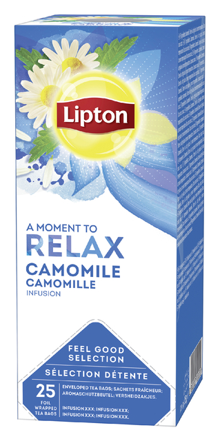 Thee Lipton Relax camomile 25x1.5gr afbeelding