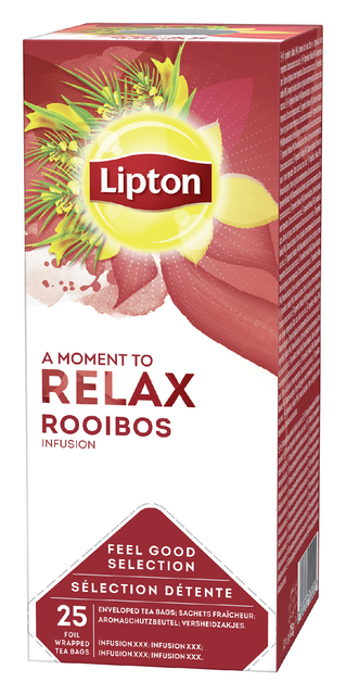 Thee Lipton Relax rooibos 25x1.5gr afbeelding