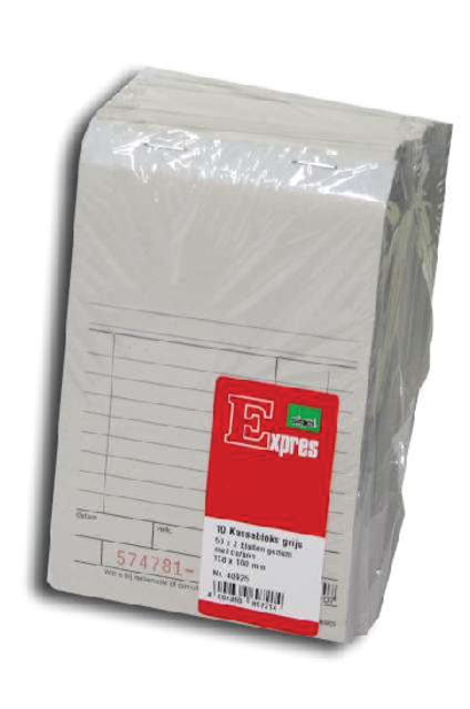 Kassablok Expres SI-40925 100x158mm 50x2vel afbeelding