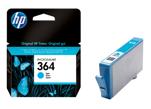 Inktcartridge HP CB318EE 364 blauw afbeelding