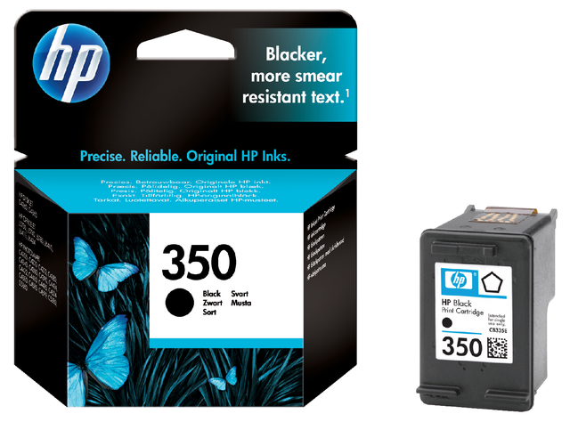 Inktcartridge HP CB335EE 350 zwart afbeelding