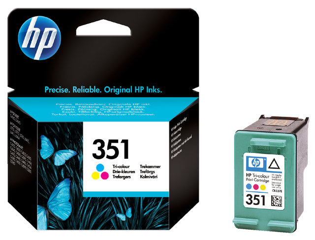 Inktcartridge HP CB337EE 351 3-kleur afbeelding