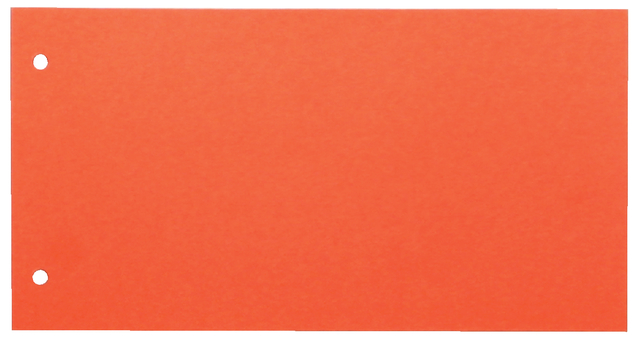 Scheidingsstrook Quantore 230x120mm oranje 250 stuks afbeelding