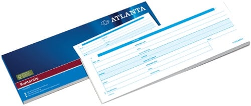 Kwitantieblok Atlanta 105x297mm 100vel