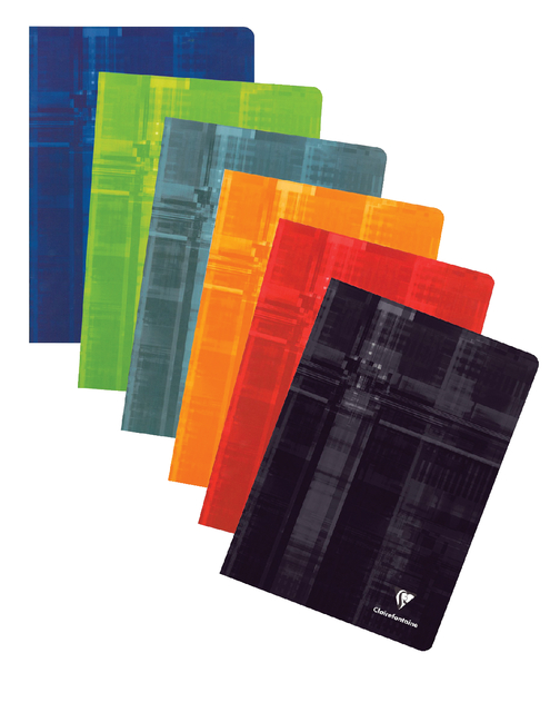 Schrift Clairefontaine 170x220mm schoonschrijven 64 pagina&apos;s 90gr assorti afbeelding