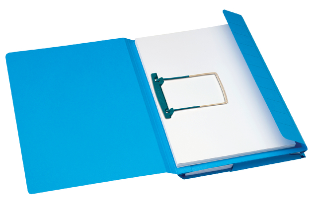 Combimap Secolor folio 1 klep recycled 250gr blauw afbeelding
