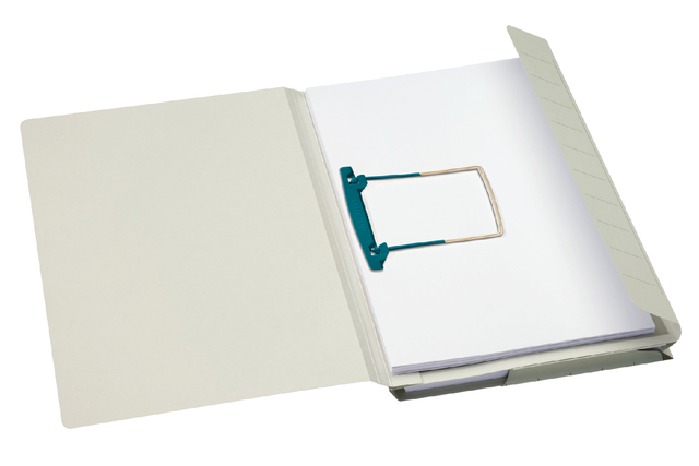 Combimap Secolor folio 1 klep recycled 250gr grijs afbeelding