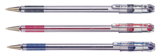 Balpen Pentel BK77 fijn blauw — Foto 2 van 2