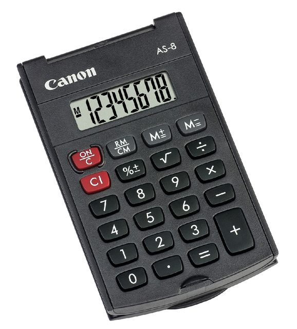 Rekenmachine Canon AS-8 afbeelding
