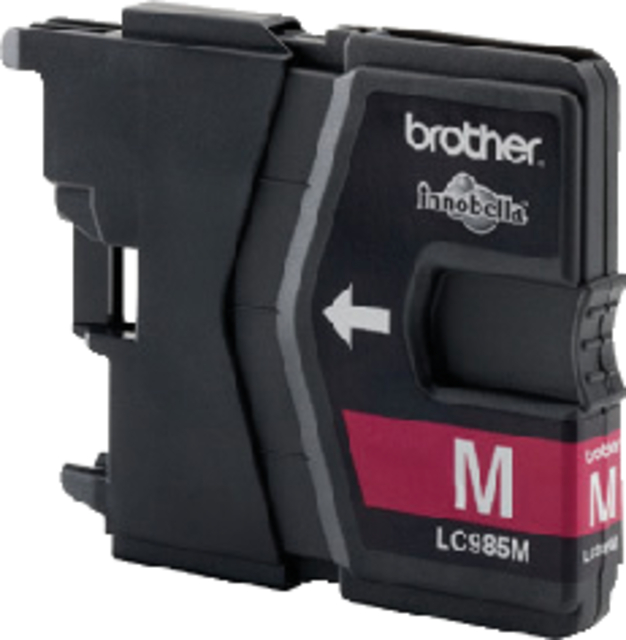 Inktcartridge Brother LC-985M rood — Foto 2 van 2