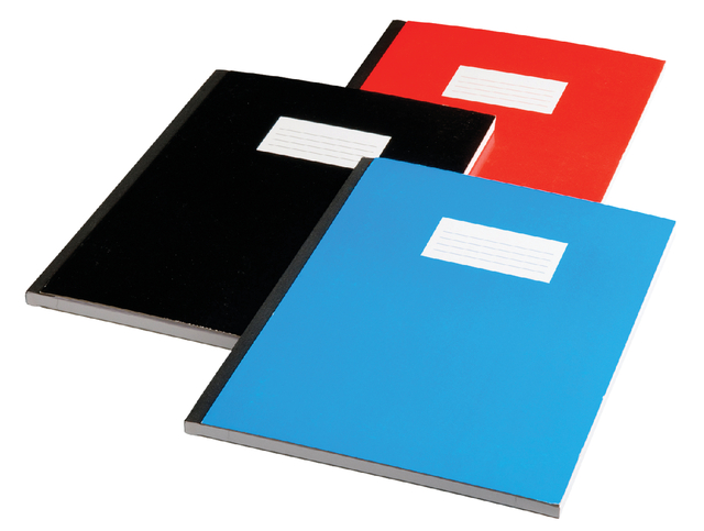 Schrift Qbasic met harde kaft A5 160blz lijn assorti afbeelding