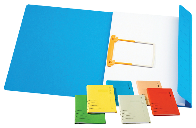 Clipmap Secolor Folio 100% gerecycled karton 250gr blauw — Foto 2 van 2