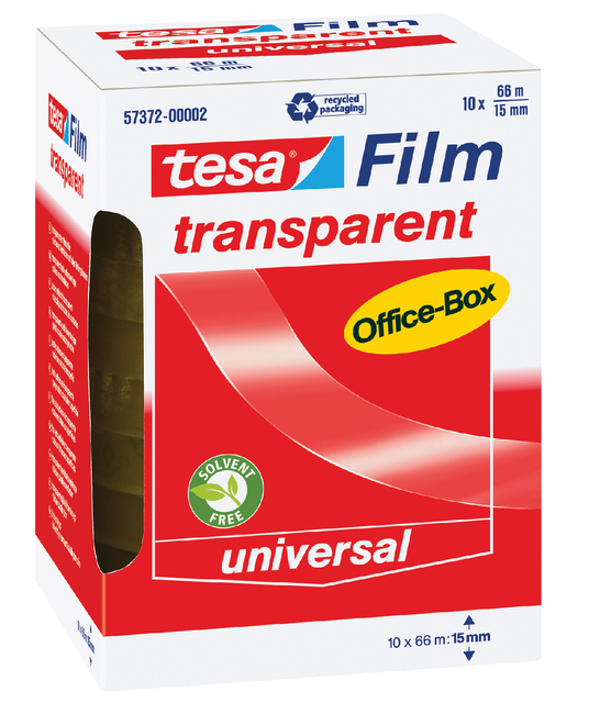 Plakband tesafilm® 66mx15mm transparant afbeelding
