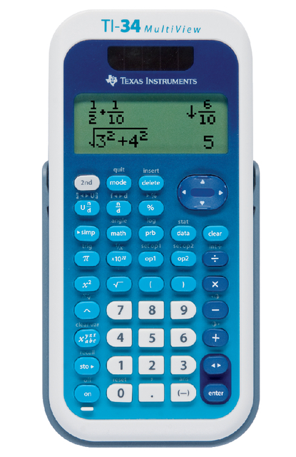 Rekenmachine TI-34 multiview afbeelding