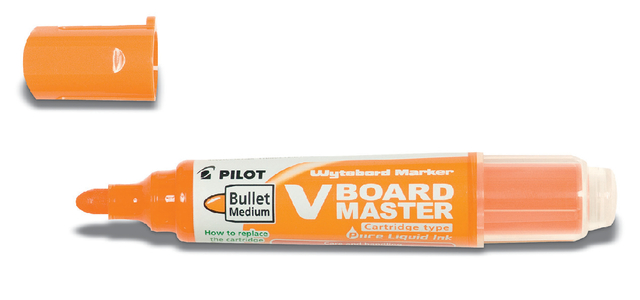 Whiteboardmarker PILOT Begreen rond medium oranje afbeelding