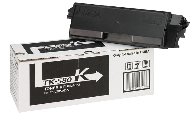 Toner Kyocera TK-580K zwart afbeelding