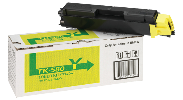 Toner Kyocera TK-580Y geel afbeelding