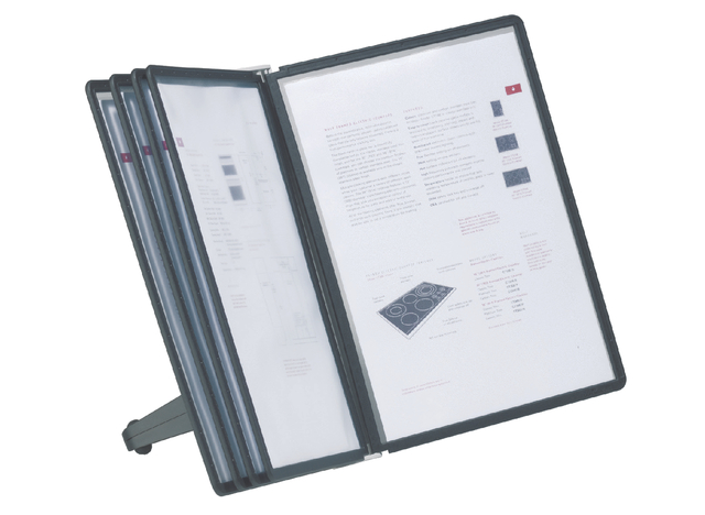 Bureaustandaard Durable 5540 Sherpa Soho met 5-tassen zwart afbeelding