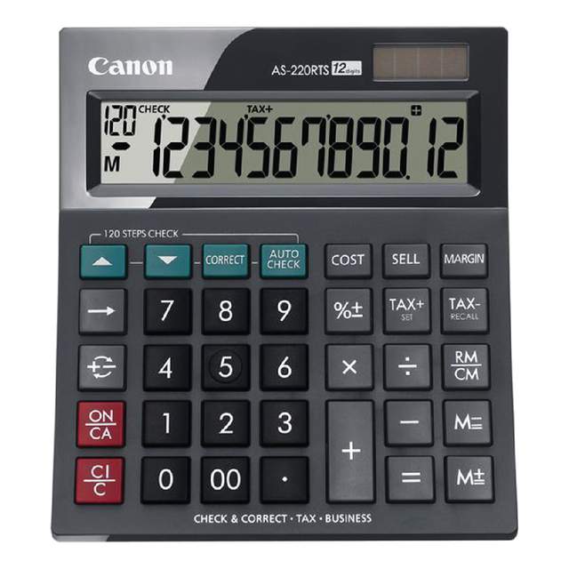 Rekenmachine Canon AS-220RTS afbeelding