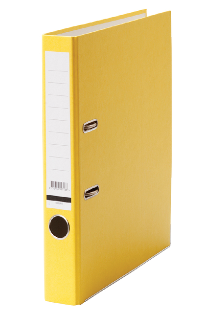Ordner Qbasic A4 50mm karton geel afbeelding