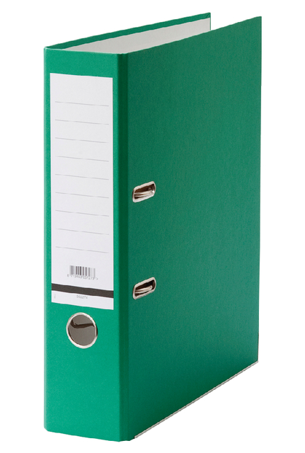 Ordner Qbasic A4 80mm karton groen afbeelding