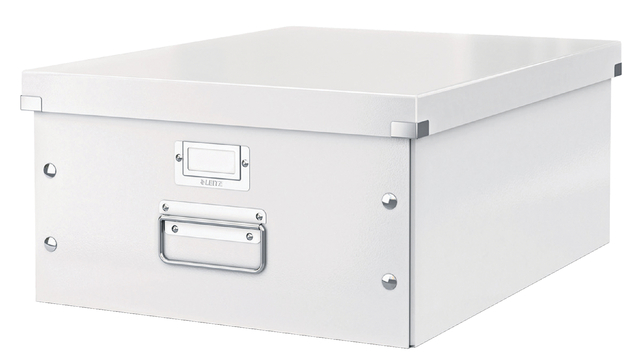 Opbergdoos Leitz Click & Store WOW groot 350x188x450mm wit afbeelding