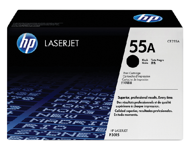 Tonercartridge HP CE255A 55A zwart afbeelding