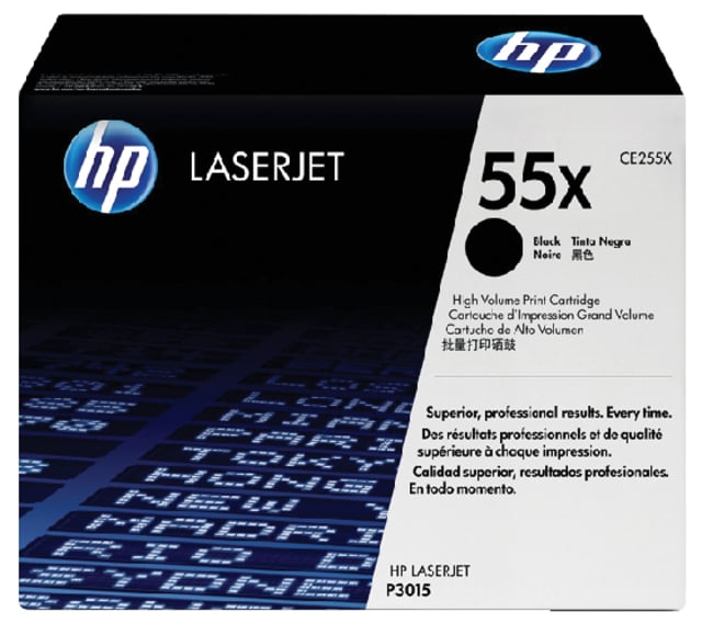 Tonercartridge HP CE255X 55X zwart afbeelding