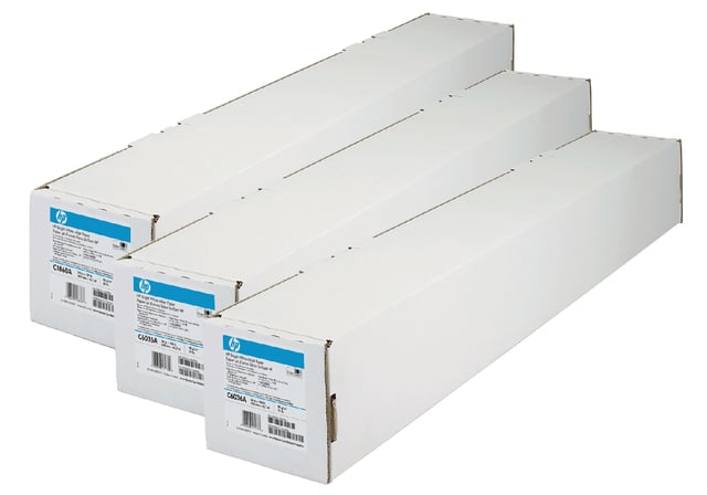 Inkjetpapier HP Q1396A 610mmx45.7m 80gr universal bond afbeelding