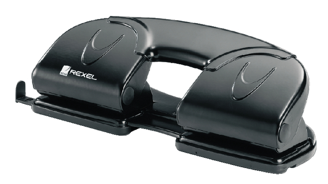 Perforator Rexel V412 4-gaats 12 vel zwart — Foto 2 van 2