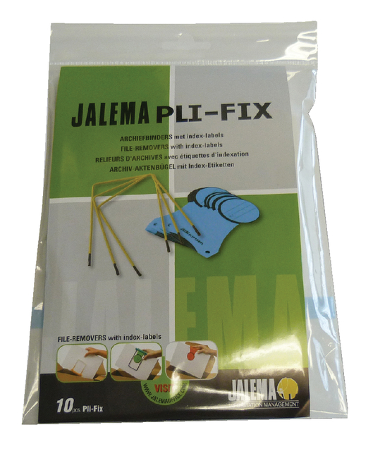 Archiefbinder JalemaClip Pli-fix geel — Foto 2 van 2