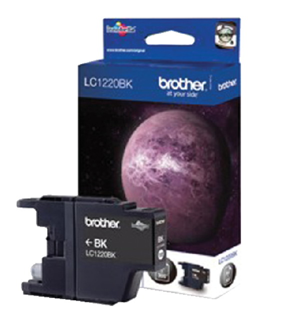 Inktcartridge Brother LC-1220BK zwart afbeelding
