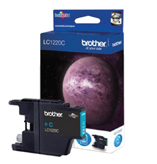 Inktcartridge Brother LC-1220C blauw afbeelding