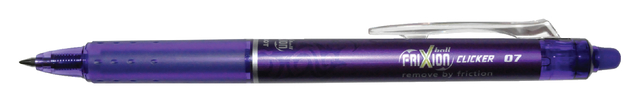 Rollerpen PILOT friXion clicker medium violet afbeelding