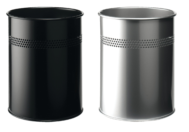 Papierbak Durable 3300-01 15 liter 30mm perforatie zwart — Foto 2 van 2