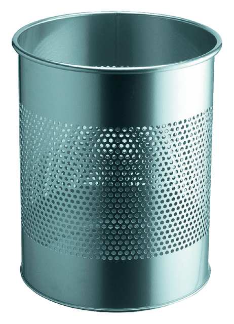 Papierbak Durable 3310-23 15 liter 165mm perforatie zilver afbeelding