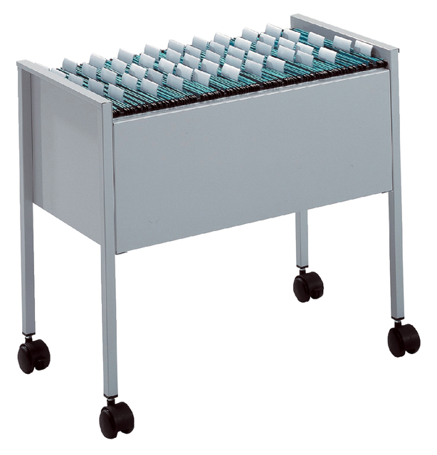 Hangmappentrolly Durable Economy 80 A4 grijs afbeelding