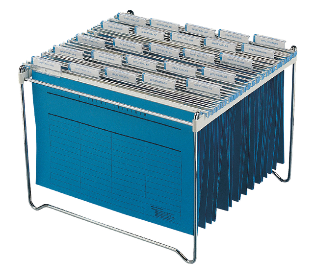 Hangmappenrek Durable t.b.v. 30-40 mappen chroom afbeelding