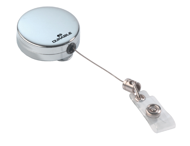 Afrolmechanisme Durable 8225 met drukknop 800mm chroom afbeelding