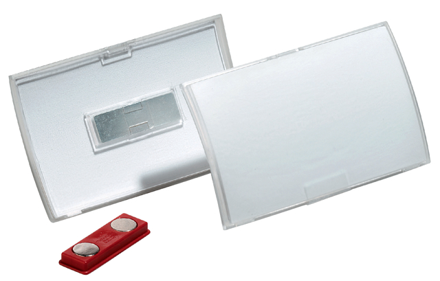 Badge Durable 8212 Click Fold met magneet 40x75mm afbeelding
