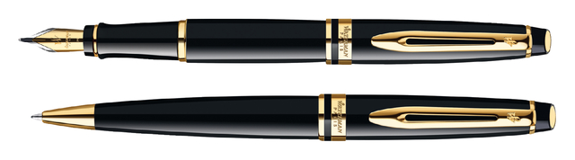 Vulpen Waterman Expert black lacquer GT medium — Foto 2 van 2