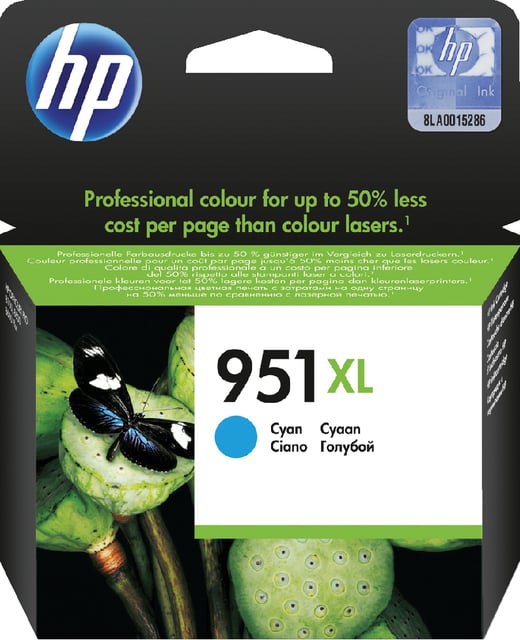 Inktcartridge HP CN046AE 951XL blauw afbeelding