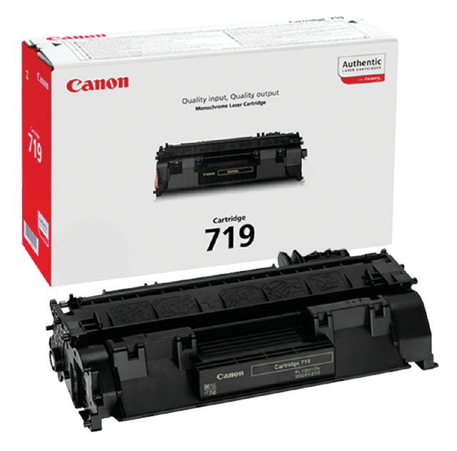 Tonercartridge Canon 719 zwart afbeelding