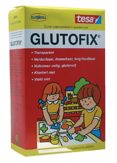 Poederlijm tesa® GLUTOFIX glutenvrij en antiallergisch 500g afbeelding