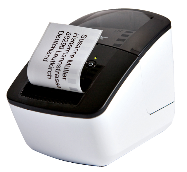 Labelprinter Brother DK QL-700 desktop 62mm wit afbeelding