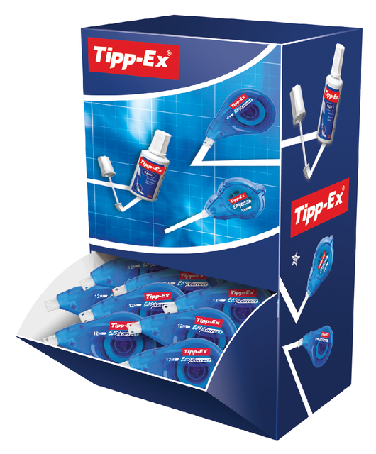 Correctieroller Tipp-ex easy zijwaarts 4.2mmx12m doos à 15+5 gratis afbeelding